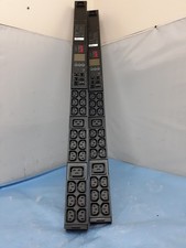 Lot of 2 APC AP8858 Metered Rack PDU 20-Outlet (18x C13 & 2x C19) 208V 20A Zero picture