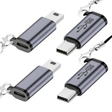 4 Pack USB C to Mini USB Adapter Female/Male Connector Digital Cameras picture
