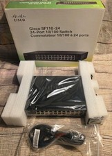 Cisco SF110-24 24 Port 10/100 Ethernet Switch - OPEM BOX picture