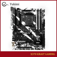 FOR MSI X370 KRAIT GAMING AMD 64GB DVI-D HDMI ATX Motherboard picture