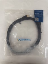 Cable Matters 10Gbps Combo-Pack 90 Degree Cat 6, Cat6 Right Angle Ethernet Cable picture