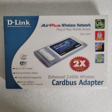 D-Link AirPlus DWL-650+ Wireless 22 Mbps PC Card  **NIB** FACTORY SEALED picture