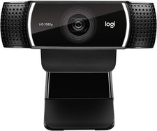 Logitech C922x Pro Stream Webcam Full 1080p HD Camera - Black picture