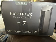 New NETGEAR Nighthawk RS500 WiFi 7 Tri-Band Router 12Gbps picture