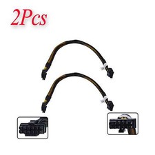 2Pcs GPU Power Cable 12Pin to 16 Pin for Dell R750 R750XA R7525 to RTX4090 F8NXW picture