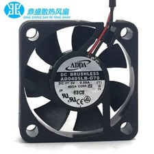 ADDA AD0405LB-G70 4010 DC5V 0.08A 4CM 2-Wire Silent Dual Ball Cooling Fan picture