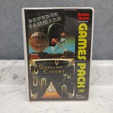 Defense Command / Stellar Escort Radio Shack Games Pack 2 for TRS-80 Model I-III picture