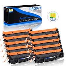 10PK Canon 071 Black Toner Cartridge Compatible for ImageCLASS LBP122dw MF273dw picture