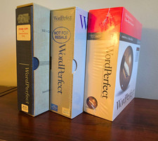 The Ultimate WordPerfect History Collection: V3.0 (SSI), V4.2, V6.1 picture