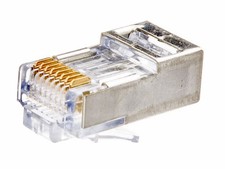 25pk Leviton EZ RJ45 - Network connector RJ-45 (M) CAT 5e **SHIPS FREE** picture