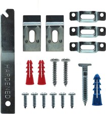 Frame Lock Security Hanging Kits with T-Head Screws - 25 Pack - Anti-Theft Secur picture