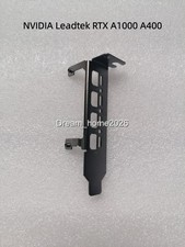 Low Profile Bracket For NVIDIA Leadtek RTX A1000 RTX A400 Graphics Video Card picture