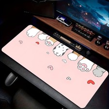1pc 2D Oversized Gaming Mouse Pad Edge Design, Washable And Durable, Suitable picture