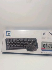QR-70 USB Wired Optical Mouse and Keyboard 17 In USB Wifi Adapter Lot Of 2 Open  picture