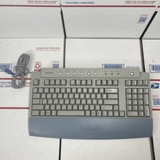 Vintage Sony Vaio PCVA-KB1P/UB 100-Key PS/2 Keyboard- SAME DAY SHIP - WARRANTY picture
