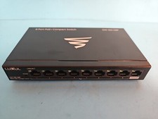 Luxul SW-100-08P  8 Port PoE+ Compact Switch Uplink 92 Watt  51V No Power Cord picture