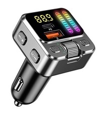 Transmisor Bluetooth 5.3 USB Para Carro Auto Cargador Receptor Adaptor FM Radio picture