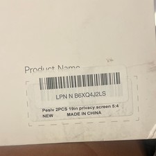 Peslv 2PCS 19in Privacy Screen 5:4 Protector picture