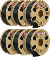 OVERTURE 6KG Bundle Easy PLA 1.75Mm 3D Printer Filament, 6 Pack 1Kg Spool (2.2Lb picture