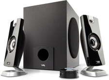 Sistema altavoces 2 1 con subwoofer 18W facil control musica juegos picture