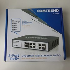 Comtrend 8-PORT PoE+ Lite-Smart Fast Ethernet Switch ES-7246PoE picture