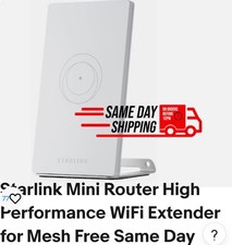 Starlink Mini Router High Performance WiFi Extender for Mesh Free Same Day Ship. picture