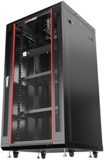 22U Server Rack Locking Network Cabinet Data Enclosure with PDU-Feet-Fan-Shelf picture