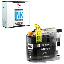 1PK Compatible CMYi LC207 Black Ink Cartridge fits Brother MFC-J4320DW J4420DW picture