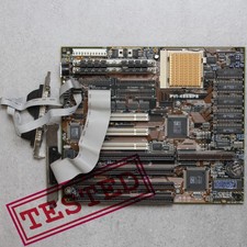 Socket 3 MoBo ASUS PVI-486SP3 Rev 1.21 with CPU Am486DX2 80MHz & 16Mb FPM RAM picture