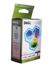 Dell Series 7 (FH214) Photo Color Ink Cartridge GENUINE NEW  picture
