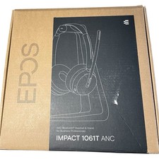 EPOS IMPACT 1061T Headset (1001171) with Charging Stand and USB-C Dongle - NEW picture