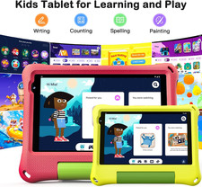 Callsky Kids Tablet 8 in Android 15 Tablet for Kids 12GB+64GB HD Display NEW picture