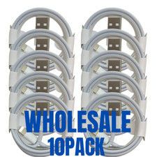 Wholesale 10x Lot 3/6Ft USB Fast Charger Charging Cable Bulk For iPhone 12 11 8 picture