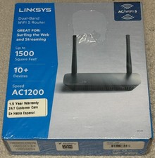 E5400 500 Linksys WiFi 5 Dual Band Router 1500 Sq ft 10 Devices picture