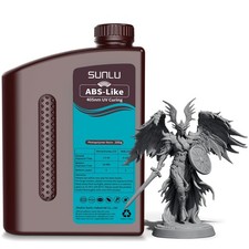 SUNLU Upgraded 2000G ABS Like Resin for 3D Printer, 405nm UV-Curing Resin LCD... picture
