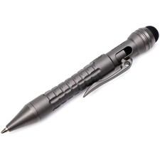 Titanium Touchscreen Stylus Pen - Smooth Lamy Refill, Grey picture