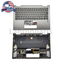 New Palmrest w/ Backlit Keyboard For Lenovo Yoga 730-13IKB Silver 5CB0Q95936 US picture