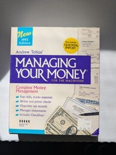 Vintage Andrew Tobias' Managing Your Money Version 5.0 MAC Meca New 1993 Edition picture
