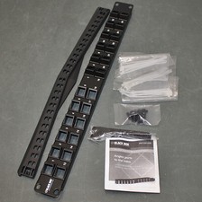 Black Box Multimedia Patch Panel JPMT1024-ANG, Angled 24-Port, 19