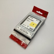 Canon PFI-120Y Yellow Ink Tank 130ml Exp 03/2024 Genuine Canon - New Sealed Bag picture