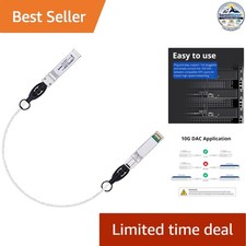 Colored 10G SFP+ Twinax Cable 0.25m DAC Passive Copper for Cisco Meraki picture