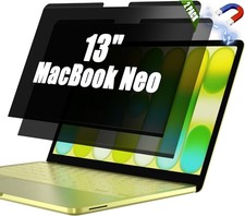 Magnetic Privacy Screen Protector Compatible for MacBook Neo 13 inch, PET Remova picture