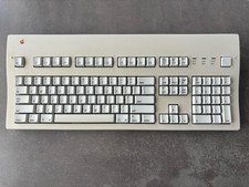 Apple Extended Keyboard II M3501 Mitsumi White Linear Switch ADB Vintage - Rare picture