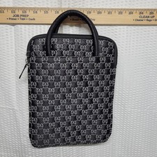 Disney Parks D-Tech Mickey Mouse Quilted Tablet Sleeve Case Black White Stitch picture