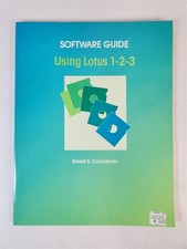 Software Guide: Using Lotus 1-2-3 By Ernest S. Colantonio 1989 PB picture