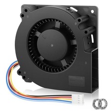 WDERAIR 120mm x 32mm Dual Ball 4Pin DC Computer Centrifugal Blower Fan 12V PW... picture