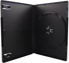 14mm Standard Black 1 Disc DVD Case Machine Grade Lot picture