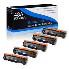 5 Pack - CF248A 48A Toner  for HP LaserJet Pro M15a M15w M16a M16w MFP M29w M28w picture