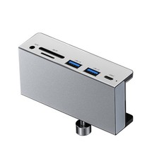 USB3.0+USB-C+SD Card Port+TF Card Port+3.5mm Aux Port USB 3.0 Hub Clamp Adapter picture