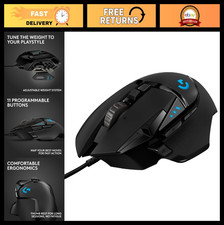 High-Precision Wired Gaming Mouse - Adjustable DPI, RGB Lighting, Ergonomic Desi picture